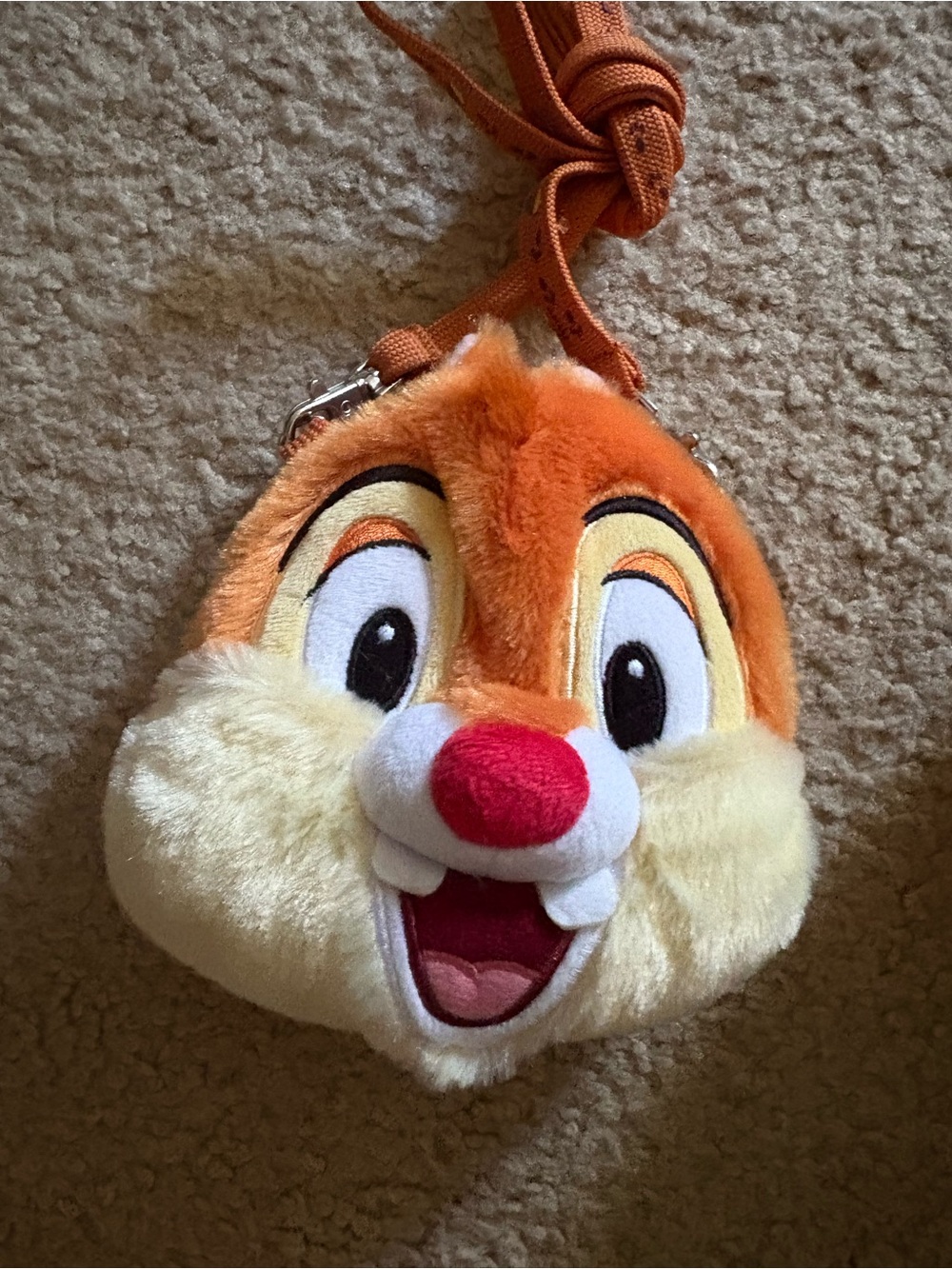 Japan Tokyo Disney Chip and Dale plush cardholder